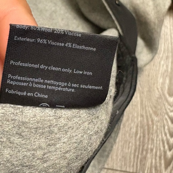 Alexander Wang Gray and Black Hooded Coat - Picture 11 of 13